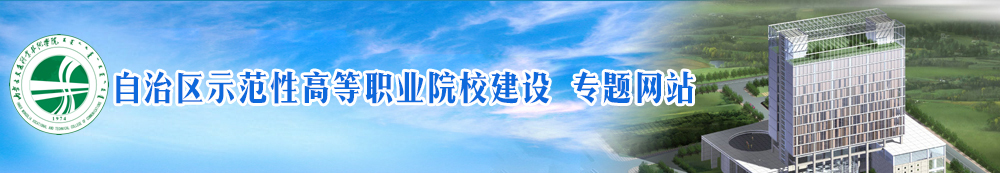 自治区示范性高等职业院校建设专题网站